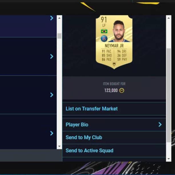 Neymar for 123k